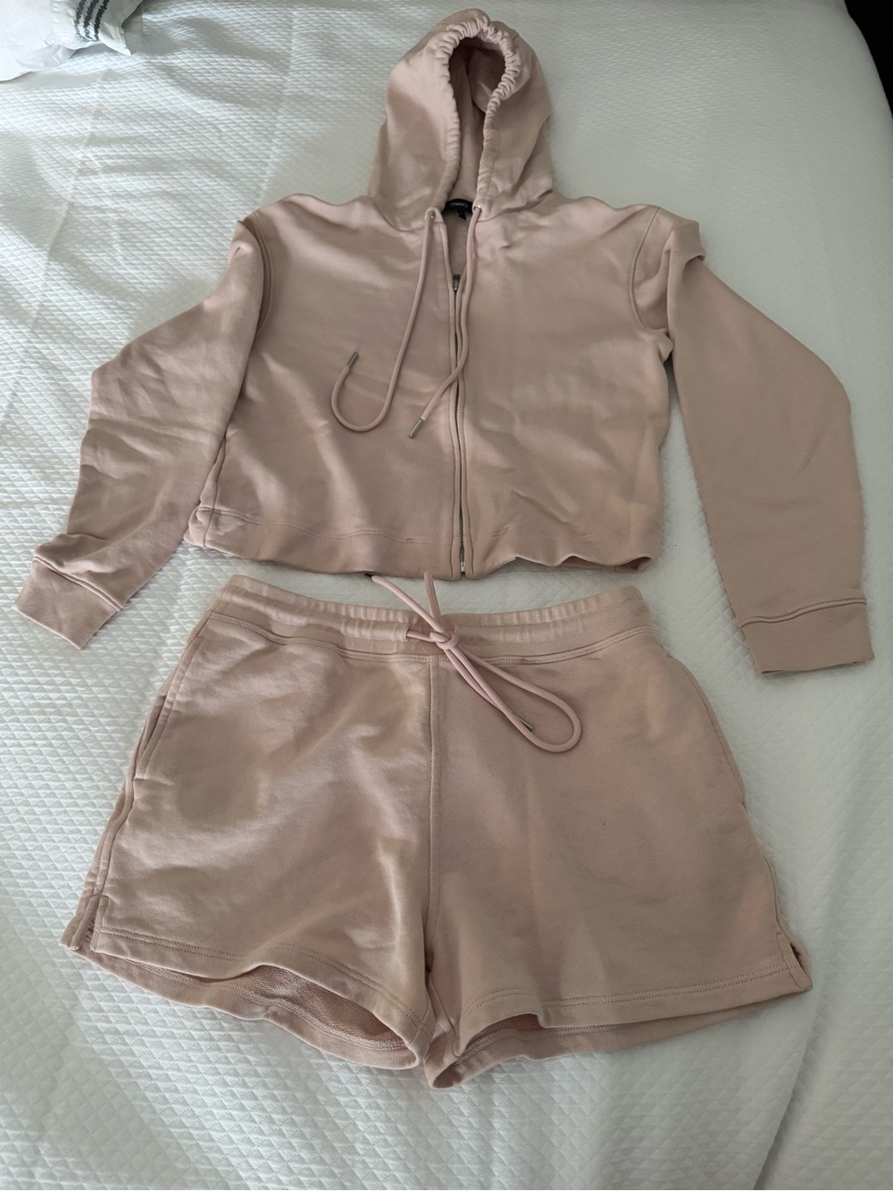 Theory 2-piece sweatshirt/short SET Small